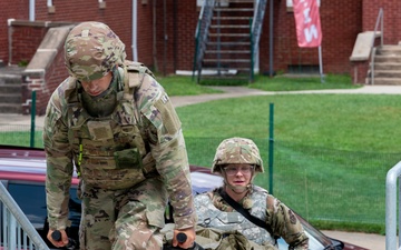 Service members complete TCCC-CLS during Operation Healthy Ellwood