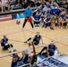 Air Force Warrior Games Athletes compete in sitting volleyball