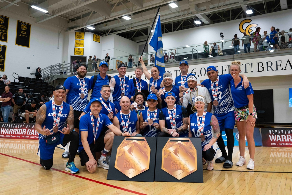 2025 DoD Warrior Games | Team Air Force | | Sitting Volleyball