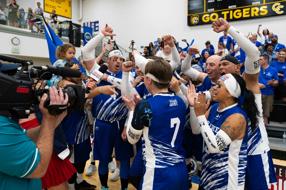 2025 DoD Warrior Games | Team Air Force | Sitting Volleyball