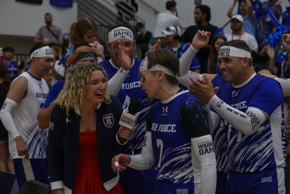 Sitting Volleyball Day 2 at the DoD Warrior Games