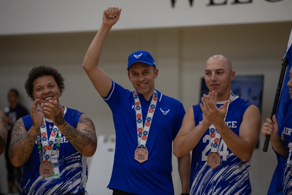 Sitting Volleyball Day 2 at the DoD Warrior Games