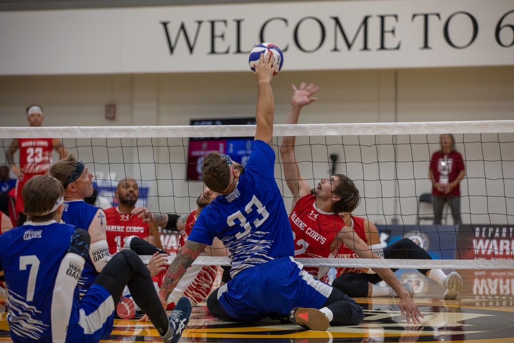 Sitting Volleyball Day 2 at the 2025 DoD Warrior Games