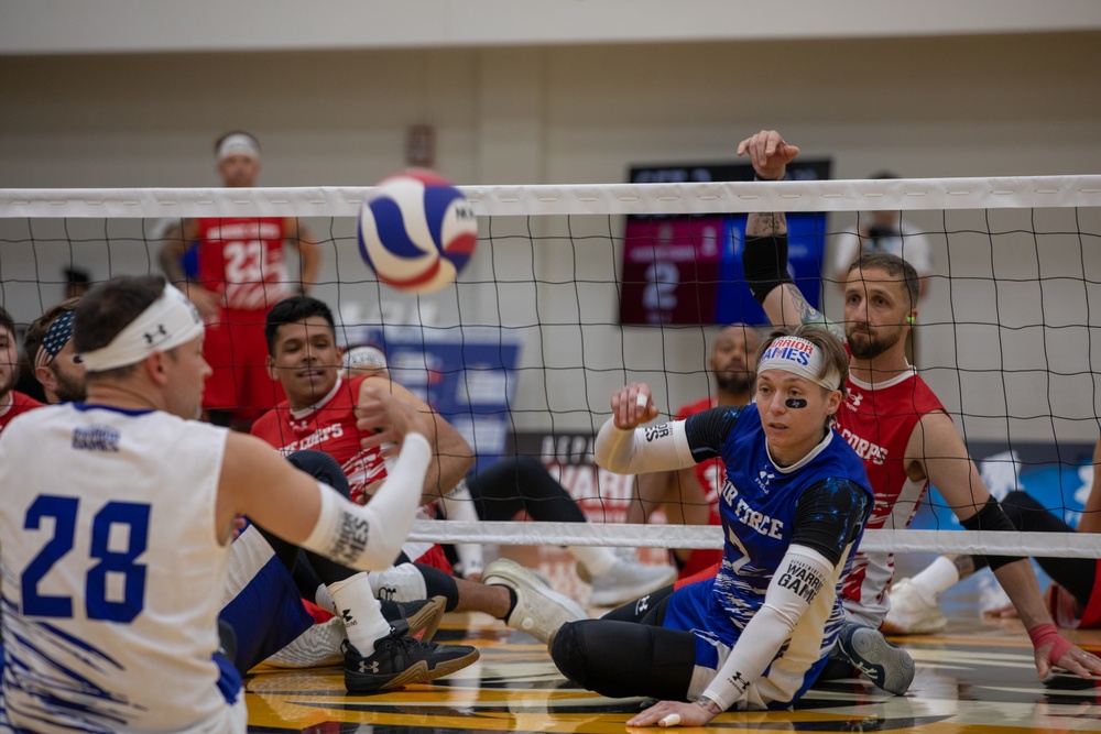 Sitting Volleyball Day 2 at the 2025 DoD Warrior Games