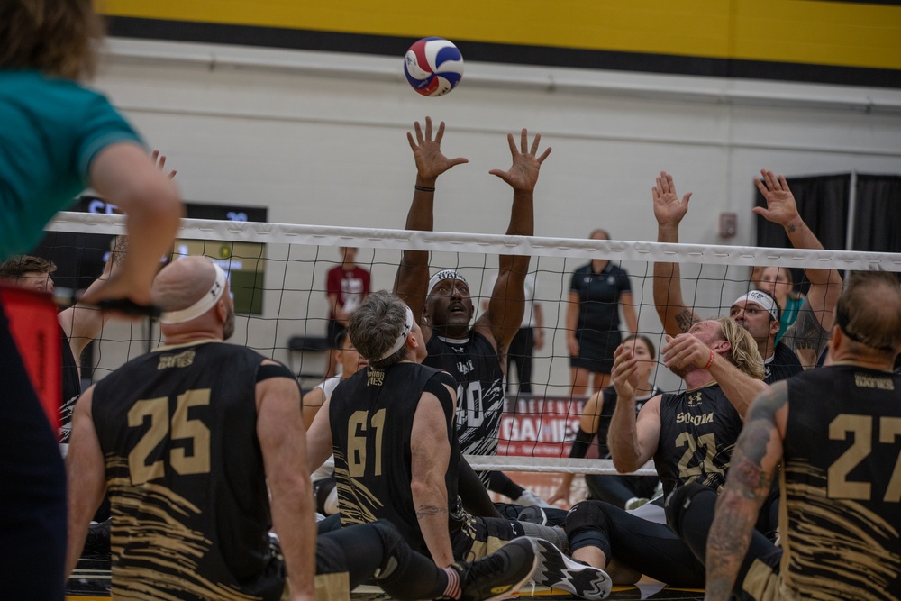 Sitting Volleyball Day 2 at the 2025 DoD Warrior Games