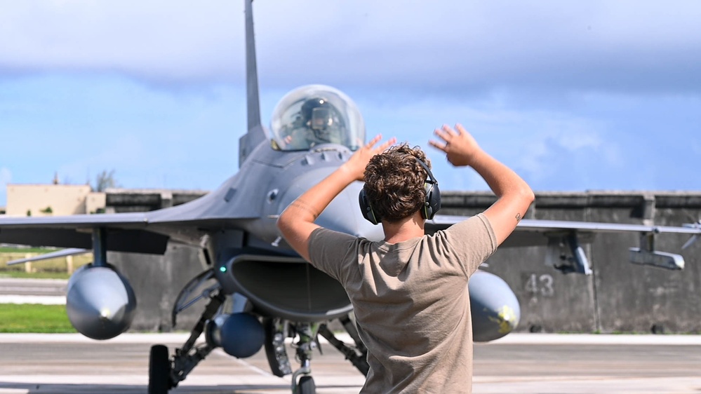 D.C. Air National Guard launch from Guam