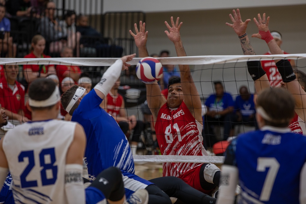 Sitting Volleyball Day 2 at the 2025 DoD Warrior Games