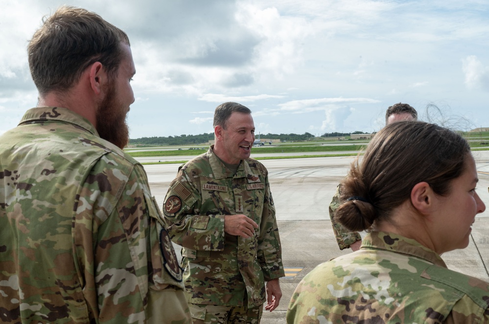 AMC commander arrives at Andersen for Department-Level Exercise series