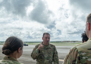 AMC commander arrives at Andersen for Department-Level Exercise series