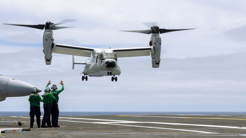 USS Theodore Roosevelt Conducts Flight Operations