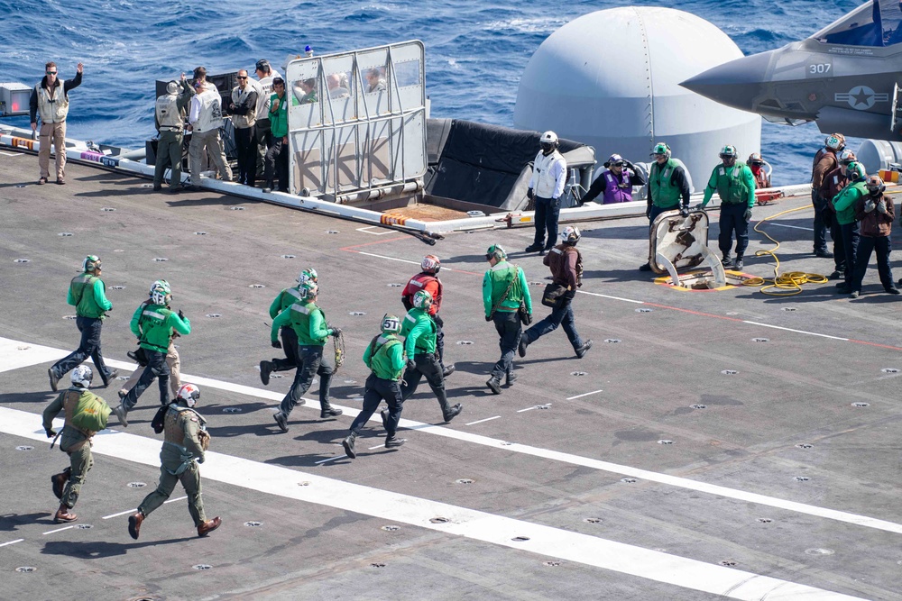 USS Theodore Roosevelt Conducts Flight Operations