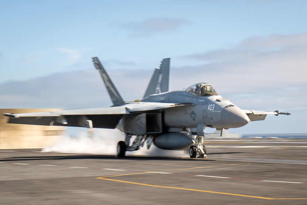 USS Theodore Roosevelt Conducts Flight Operations
