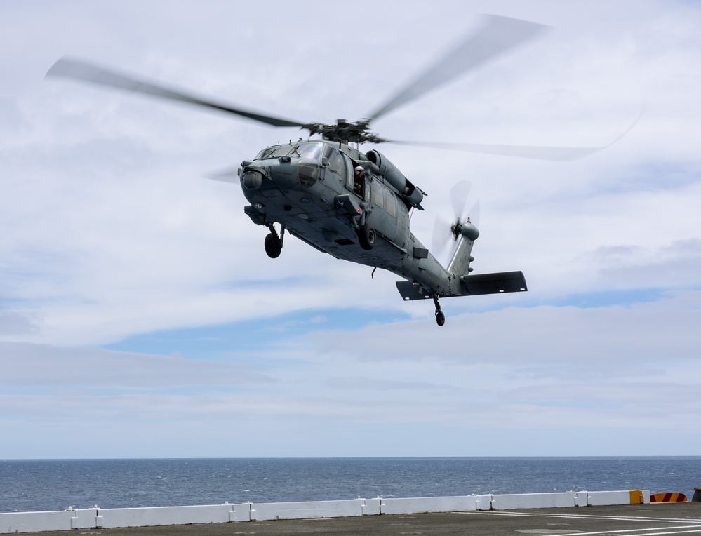 USS Theodore Roosevelt Conducts Flight Operations