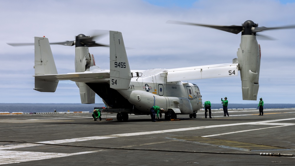 USS Theodore Roosevelt Conducts Flight Operations
