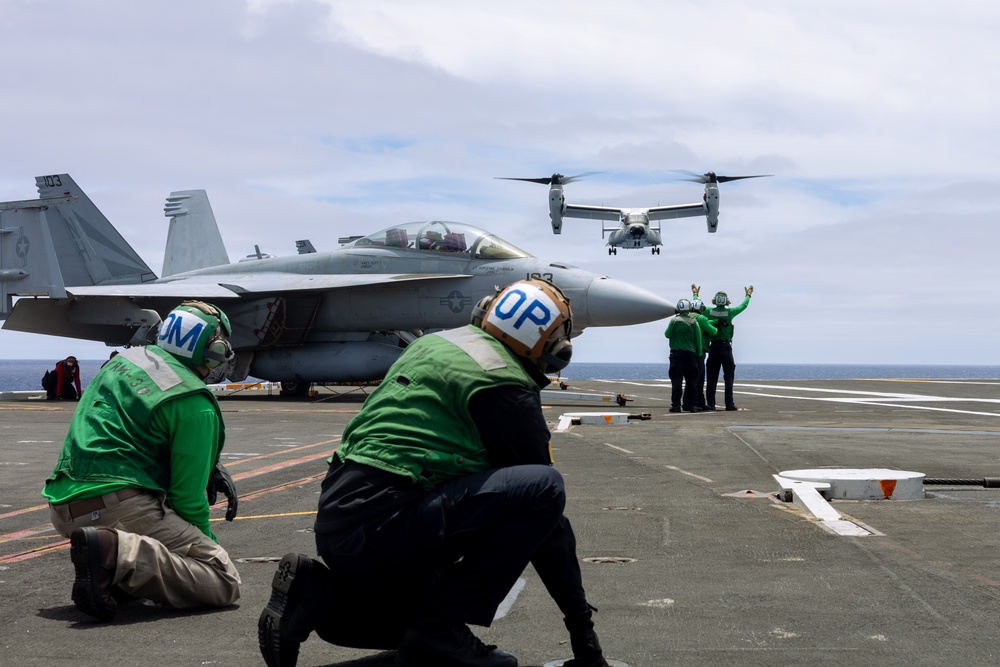 USS Theodore Roosevelt Conducts Flight Operations