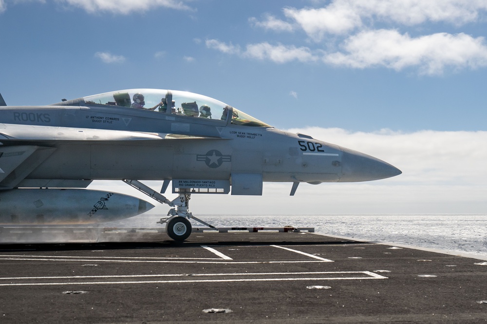 USS Theodore Roosevelt Conducts Flight Operations