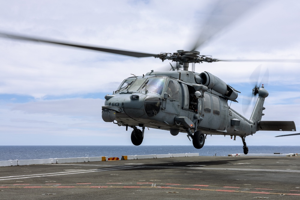 USS Theodore Roosevelt Conducts Flight Operations
