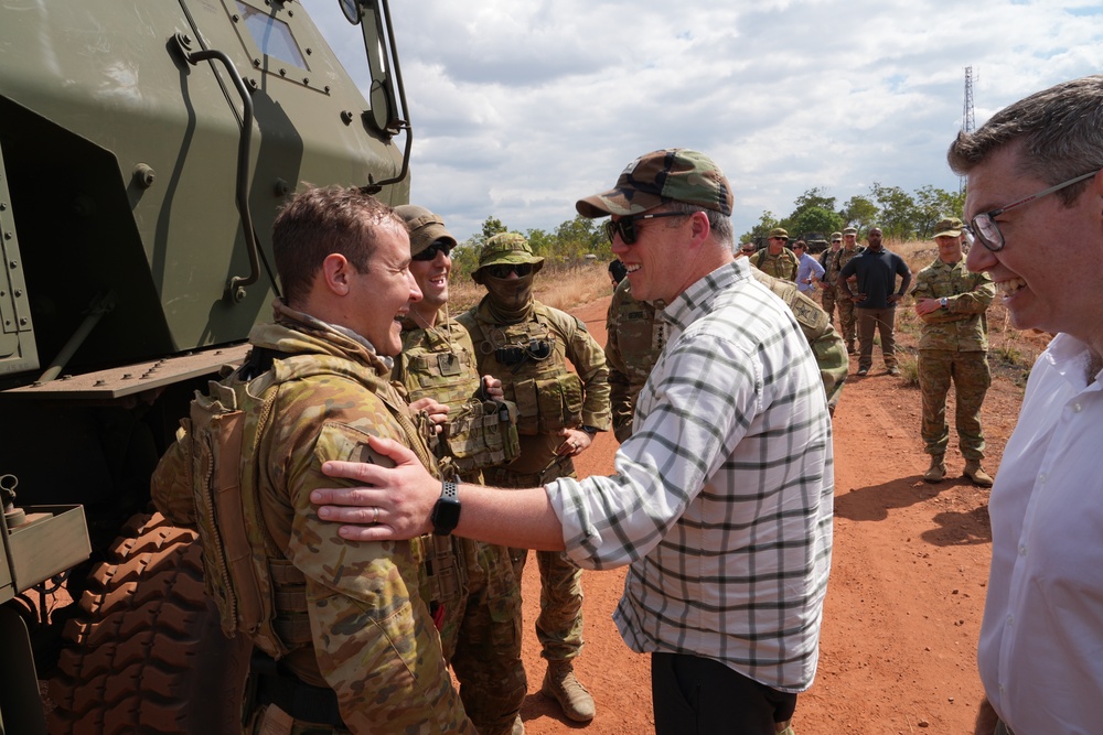 SecArmy and CSA Visit Australia for TS25 Precision Strike Milestone
