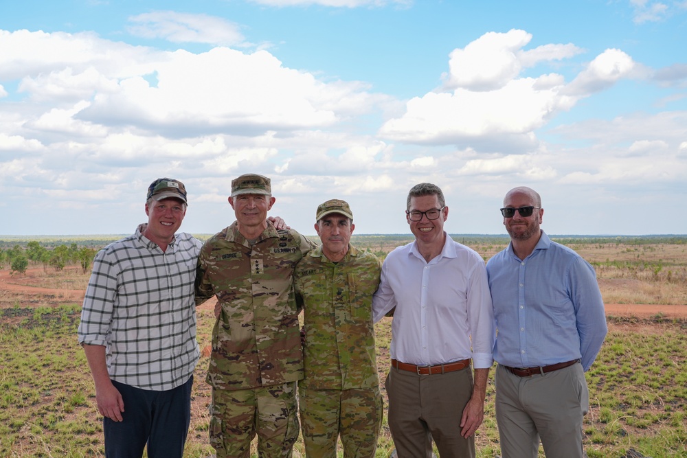 SecArmy and CSA Visit Australia for TS25 Precision Strike Milestone