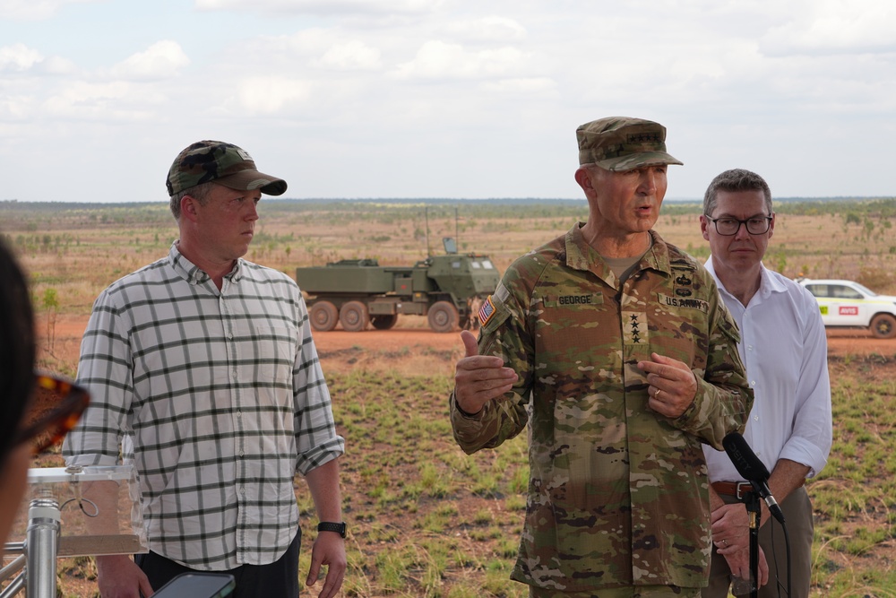 SecArmy and CSA Visit Australia for TS25 Precision Strike Milestone