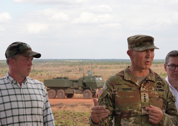 SecArmy and CSA Visit Australia for TS25 Precision Strike Milestone