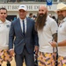 Secretary of Health and Human Services visits the DoD Warrior Games