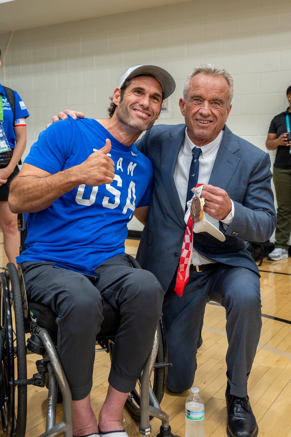 Secretary of Health and Human Services visits the DoD Warrior Games
