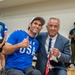 Secretary of Health and Human Services visits the DoD Warrior Games