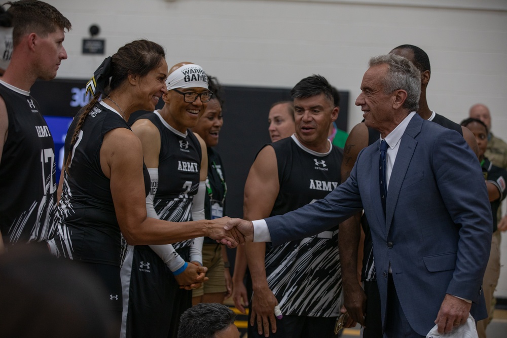 HHS Secretary Robert F. Kennedy Jr. Greets Athletes at the 2025 DoD Warrior Games