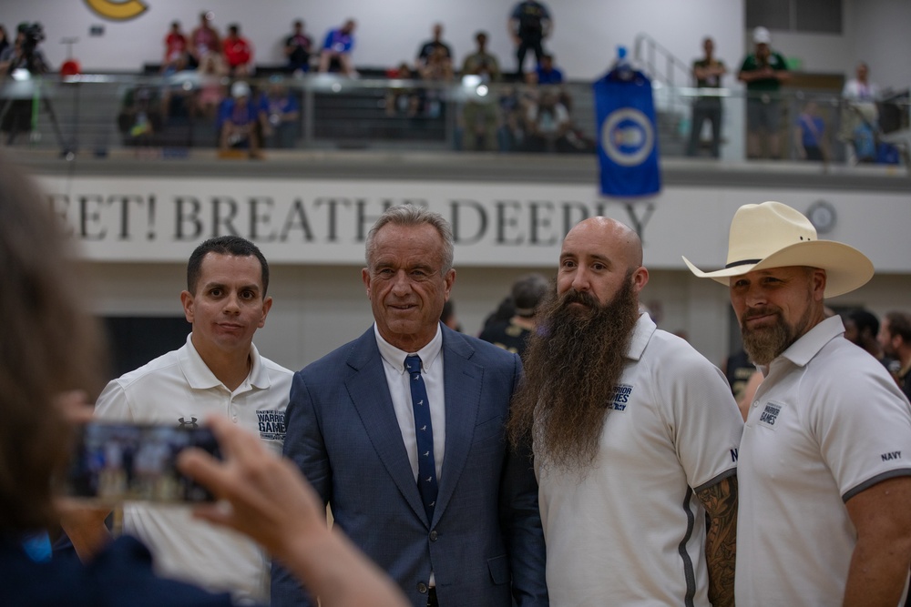 HHS Secretary Robert F. Kennedy Jr. Greets Athletes at the 2025 DoD Warrior Games