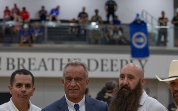 HHS Secretary Robert F. Kennedy Jr. Greets Athletes at the 2025 DoD Warrior Games