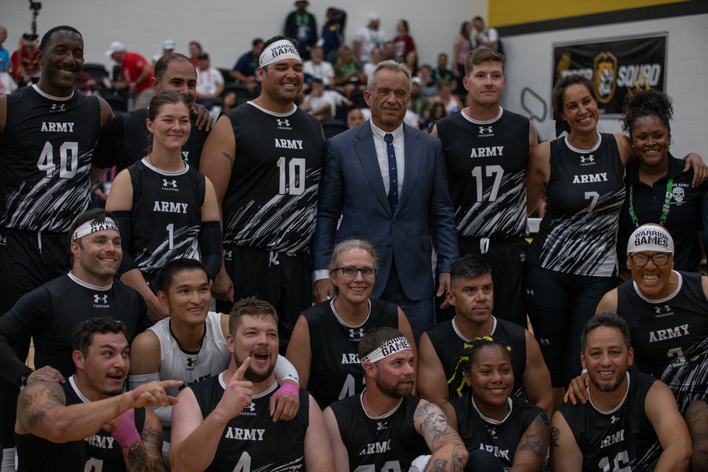 HHS Secretary Robert F. Kennedy Jr. Greets Athletes at the 2025 DoD Warrior Games