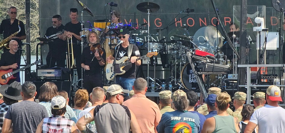 Lt. Dan Band entertains nearly a thousand guests during July 2025 concert at Fort McCoy