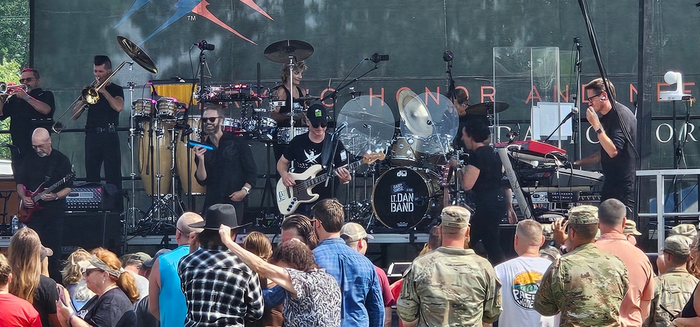 Lt. Dan Band entertains nearly a thousand guests during July 2025 concert at Fort McCoy