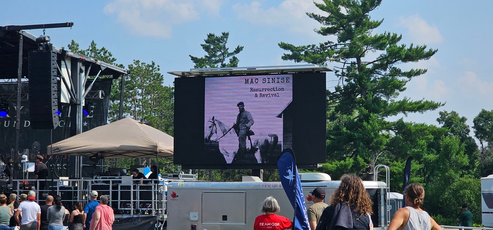Lt. Dan Band entertains nearly a thousand guests during July 2025 concert at Fort McCoy