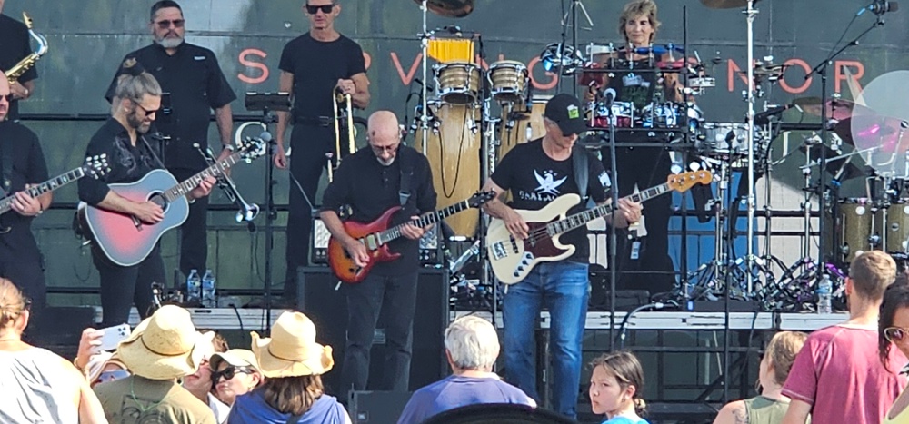 Lt. Dan Band entertains nearly a thousand guests during July 2025 concert at Fort McCoy