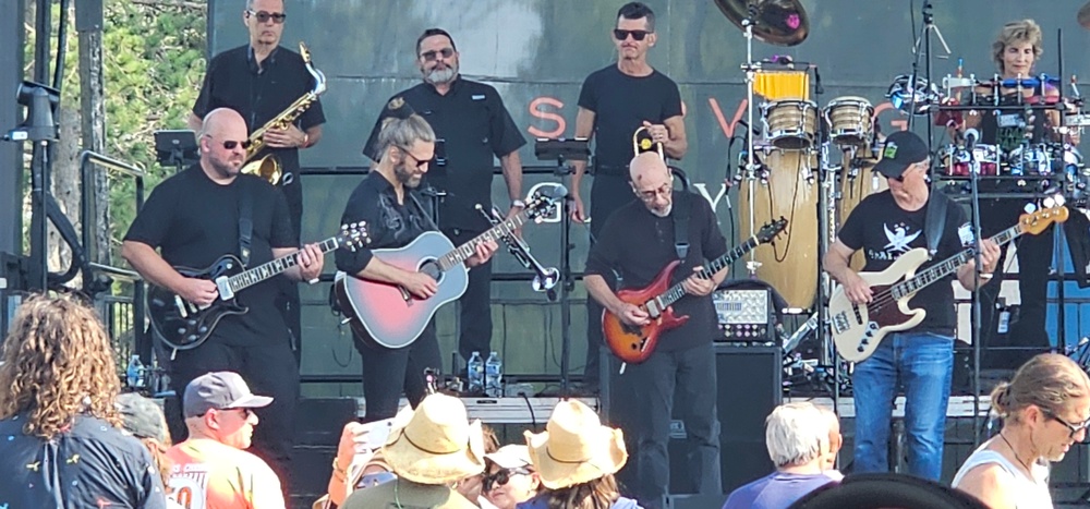 Lt. Dan Band entertains nearly a thousand guests during July 2025 concert at Fort McCoy