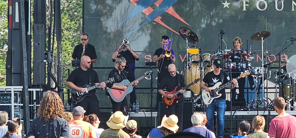 Lt. Dan Band entertains nearly a thousand guests during July 2025 concert at Fort McCoy