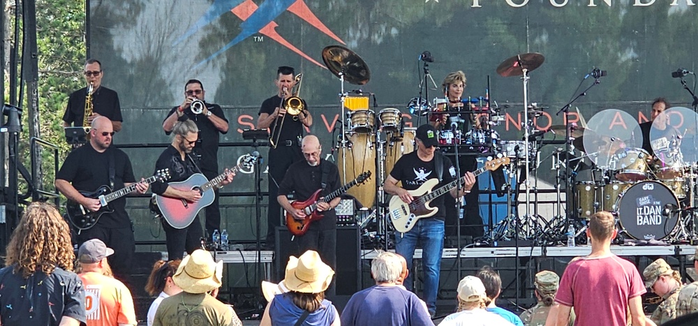 Lt. Dan Band entertains nearly a thousand guests during July 2025 concert at Fort McCoy