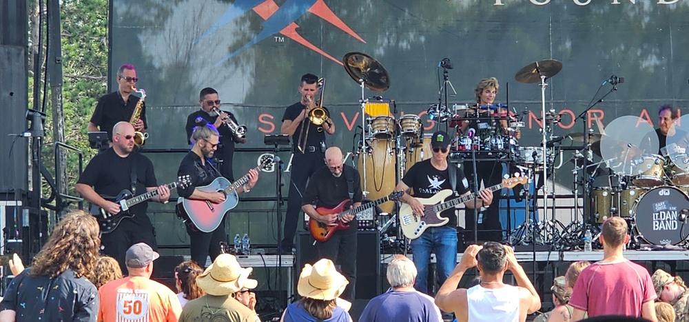 Lt. Dan Band entertains nearly a thousand guests during July 2025 concert at Fort McCoy