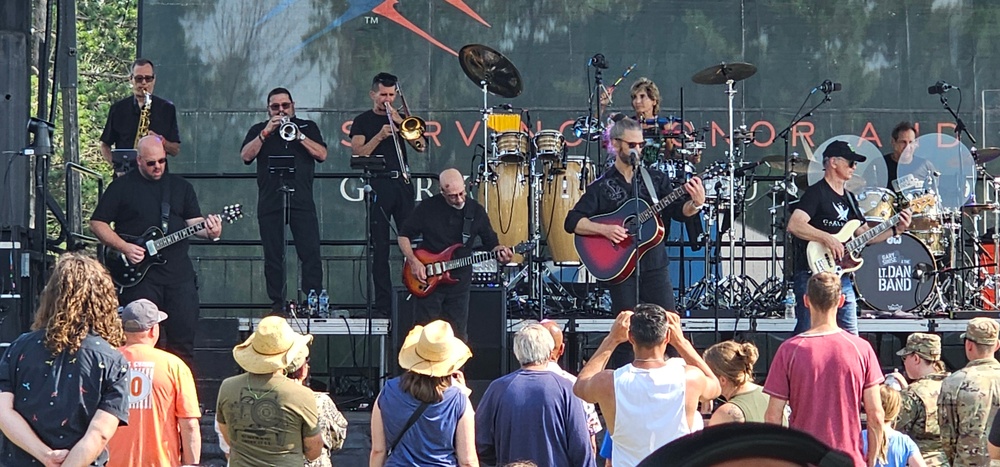 Lt. Dan Band entertains nearly a thousand guests during July 2025 concert at Fort McCoy
