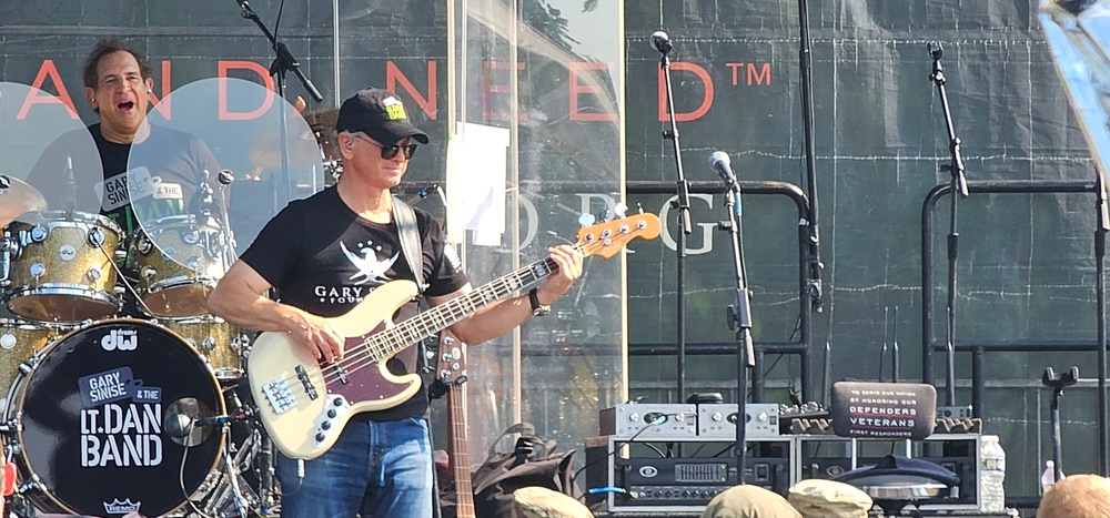 Lt. Dan Band entertains nearly a thousand guests during July 2025 concert at Fort McCoy