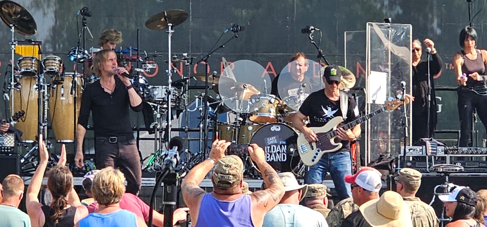 Lt. Dan Band entertains nearly a thousand guests during July 2025 concert at Fort McCoy
