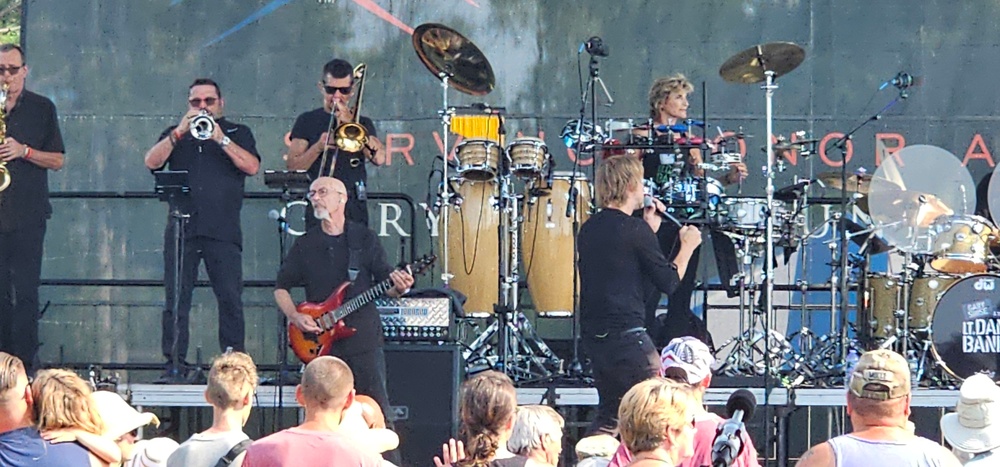 Lt. Dan Band entertains nearly a thousand guests during July 2025 concert at Fort McCoy