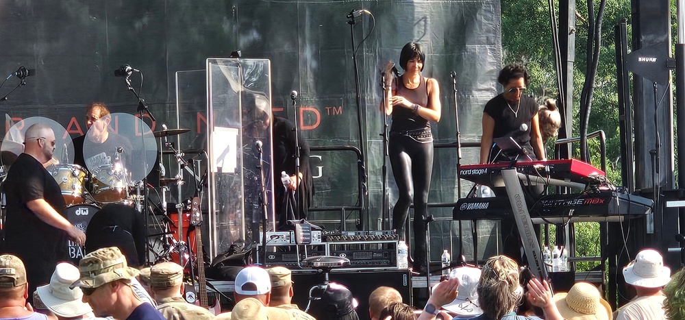 Lt. Dan Band entertains nearly a thousand guests during July 2025 concert at Fort McCoy