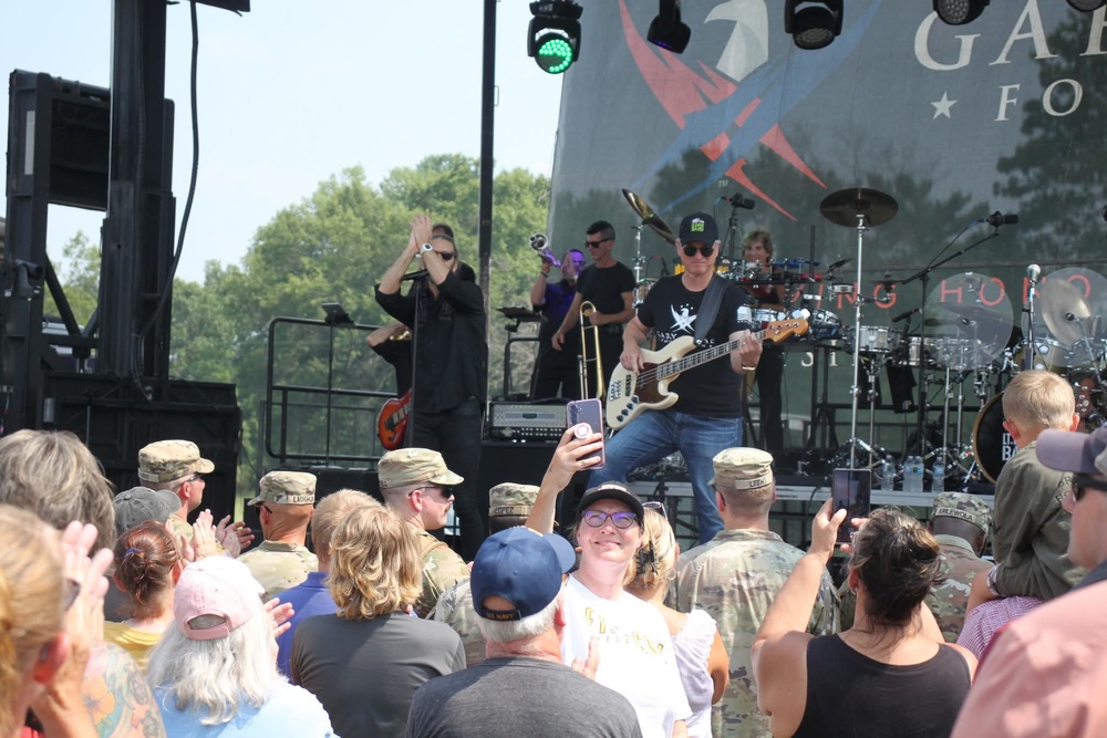 Lt. Dan Band entertains nearly a thousand guests during July 2025 concert at Fort McCoy
