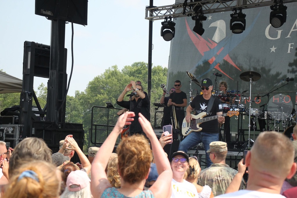 Lt. Dan Band entertains nearly a thousand guests during July 2025 concert at Fort McCoy