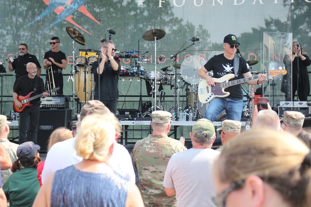 Lt. Dan Band entertains nearly a thousand guests during July 2025 concert at Fort McCoy
