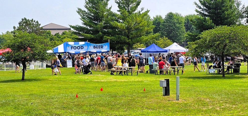 Lt. Dan Band entertains nearly a thousand guests during July 2025 concert at Fort McCoy