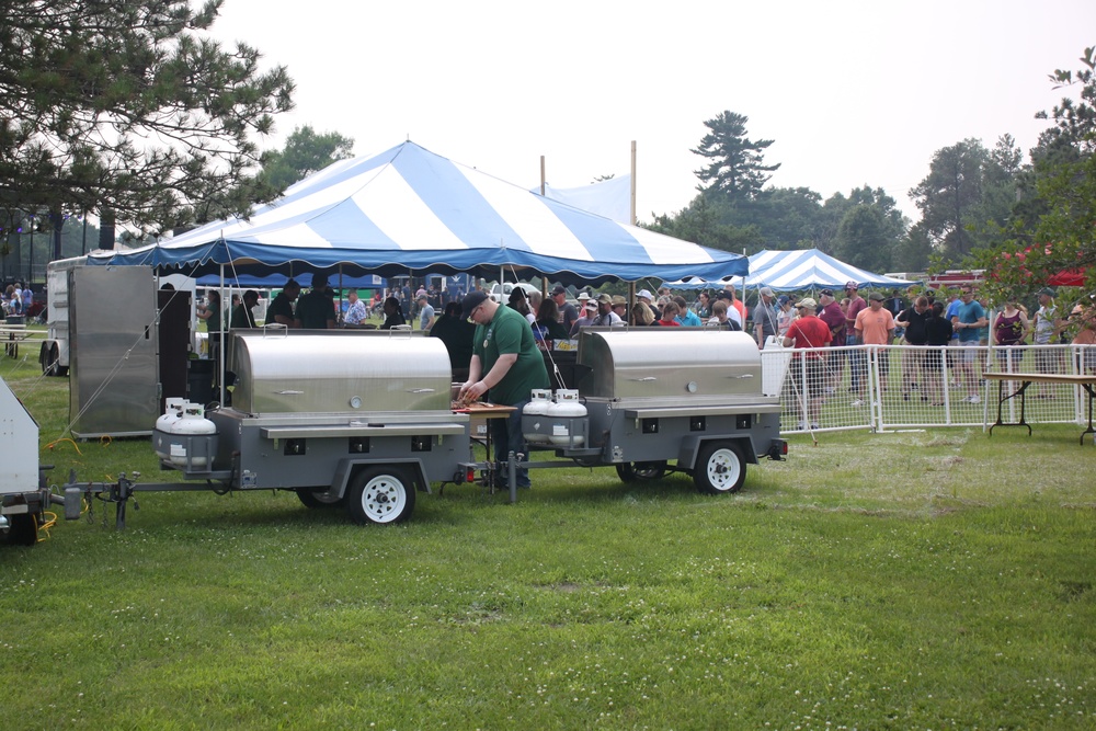 Lt. Dan Band entertains nearly a thousand guests during July 2025 concert at Fort McCoy